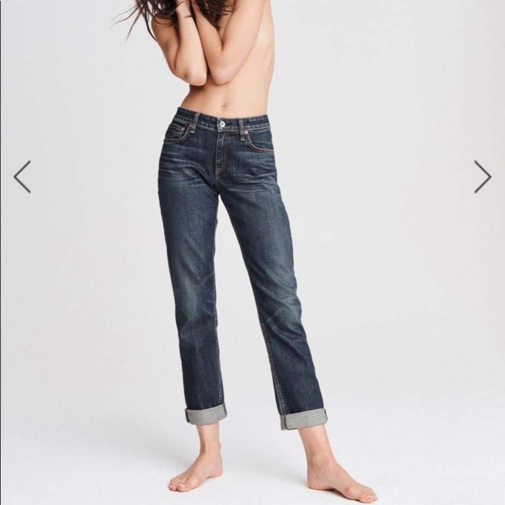 Rag & Bone Dre Boyfriend Slim Jeans